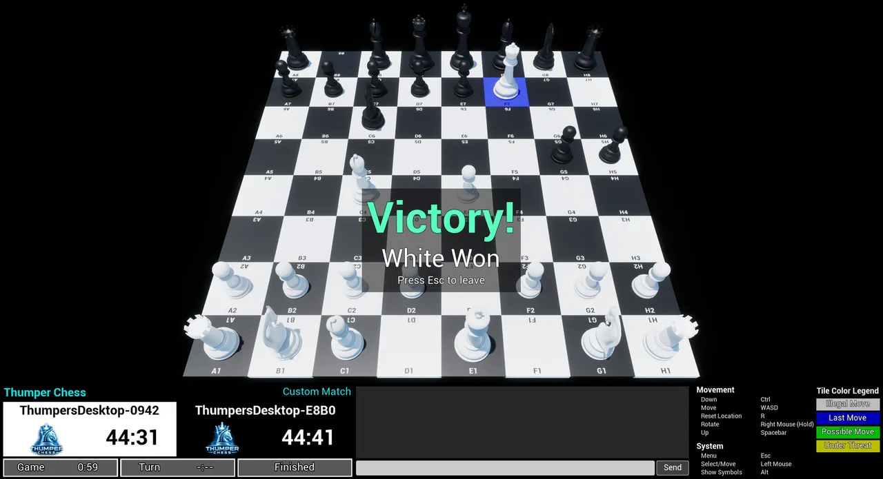 Thumper Chess Screenshot 3