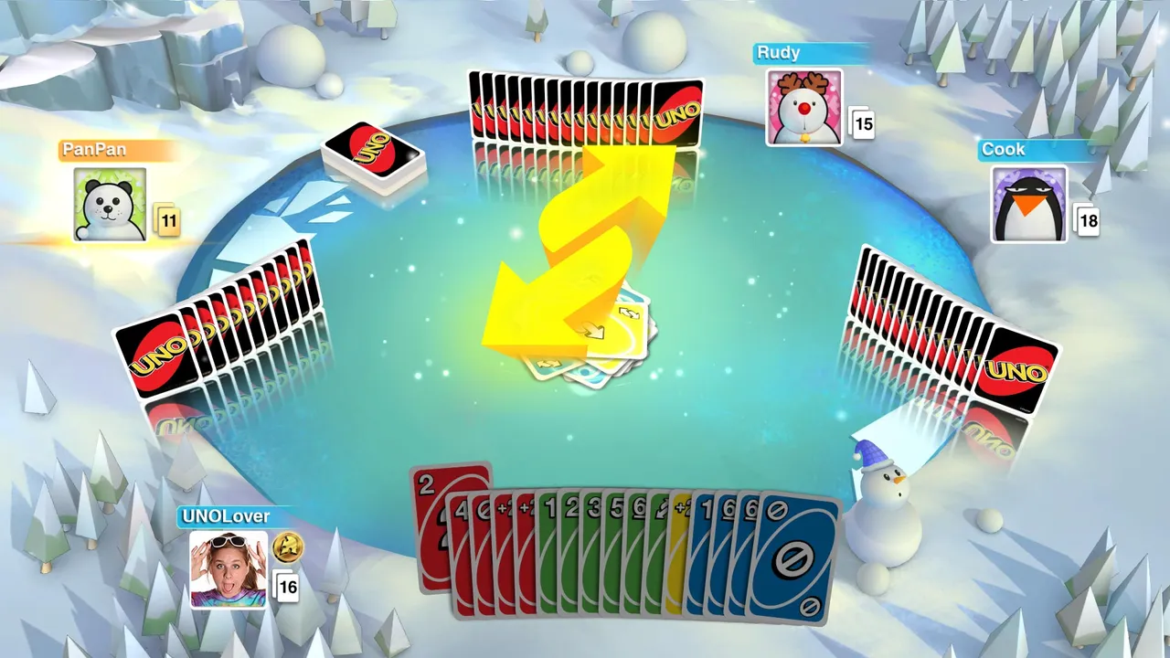 Uno - Winter Theme Screenshot 4