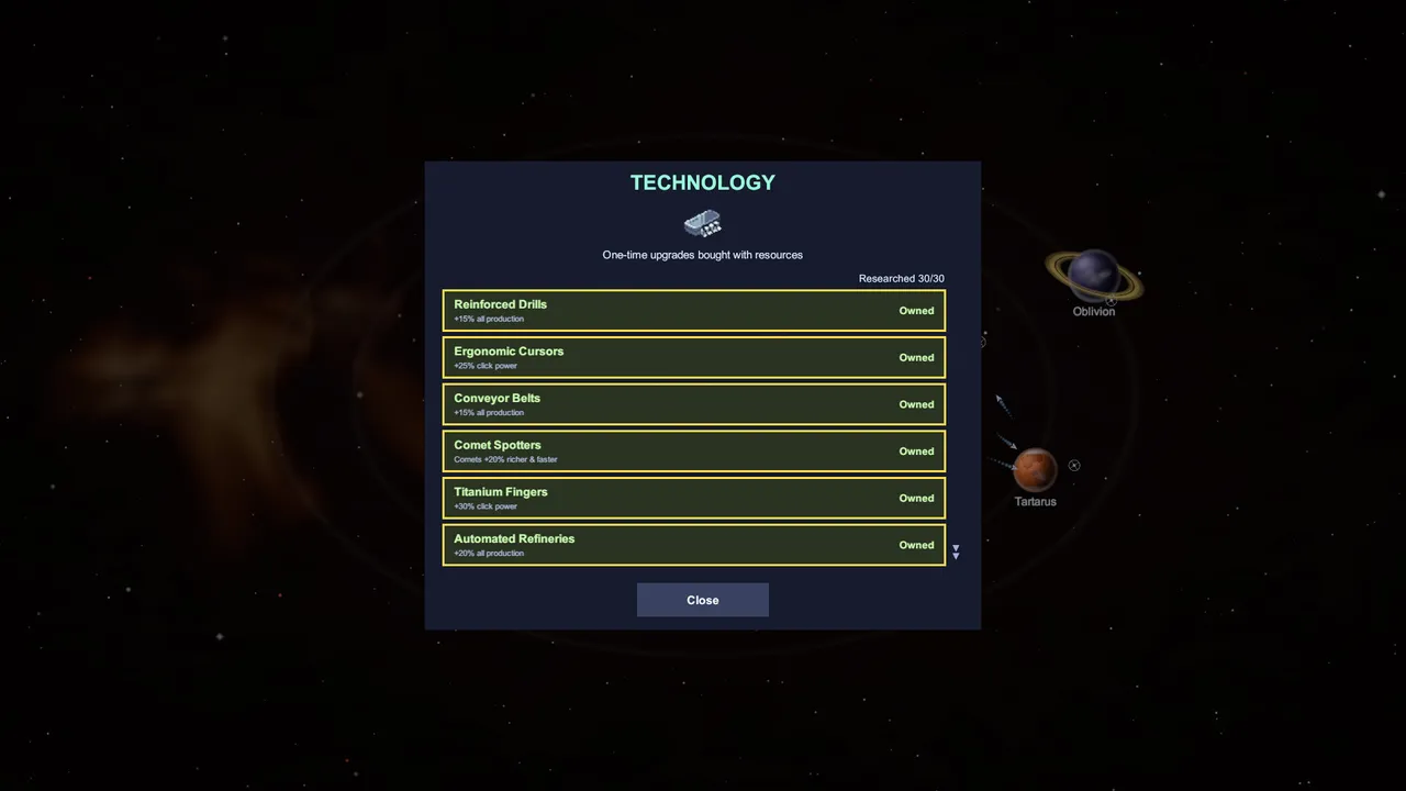 Space Civilization Clicker Screenshot 6