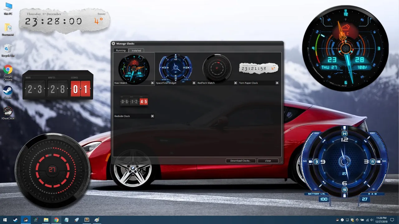 XDeskClock Screenshot 5