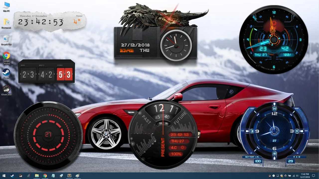 XDeskClock Screenshot 0