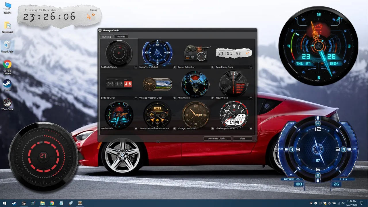XDeskClock Screenshot 4