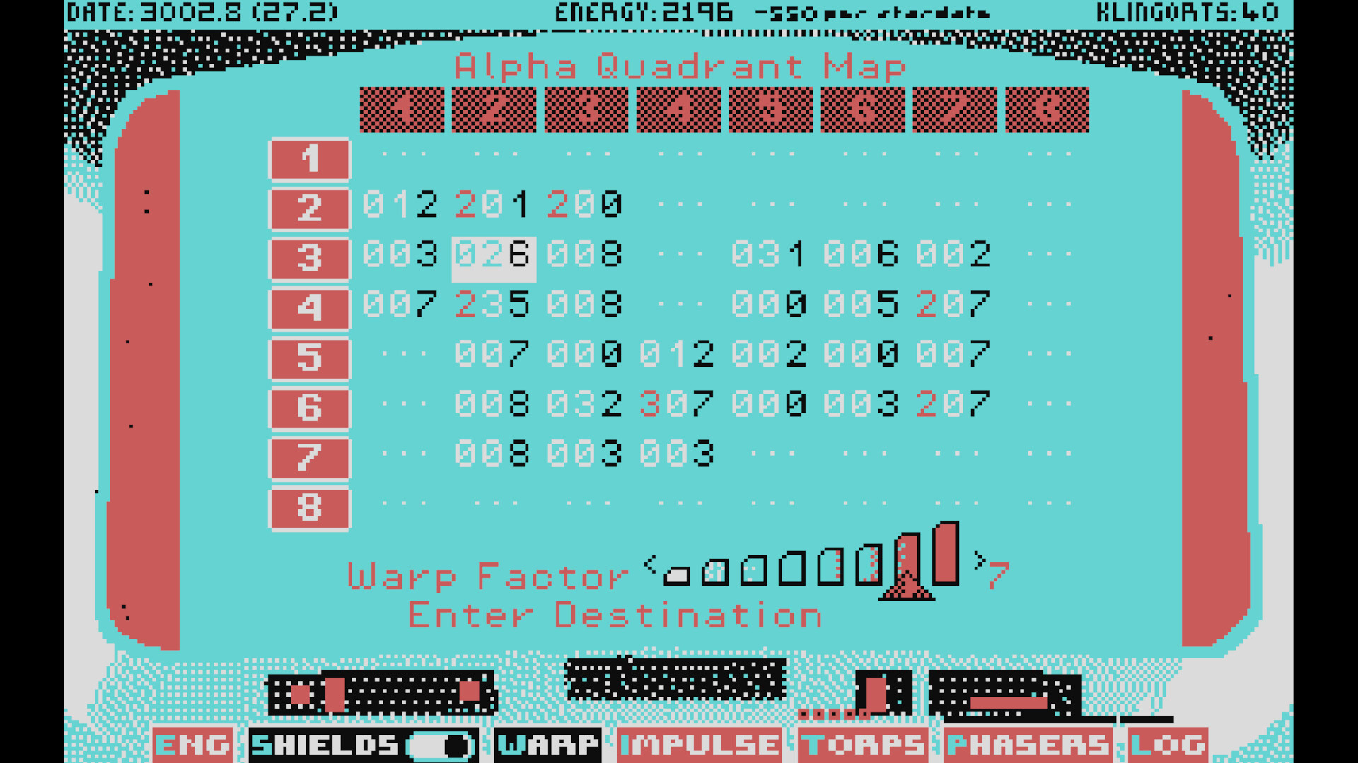 CGA Trek Screenshot 2