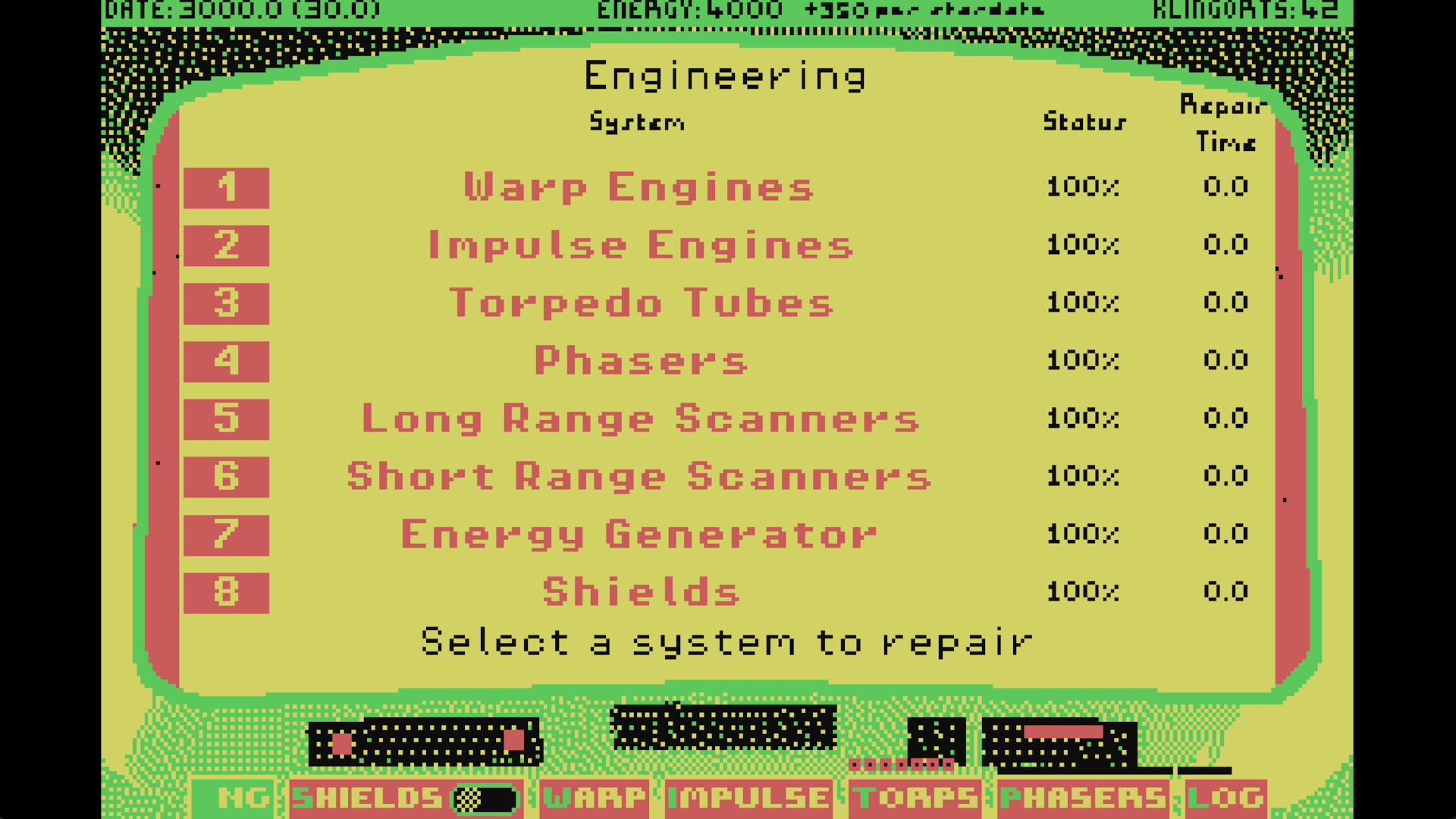 CGA Trek Screenshot 4