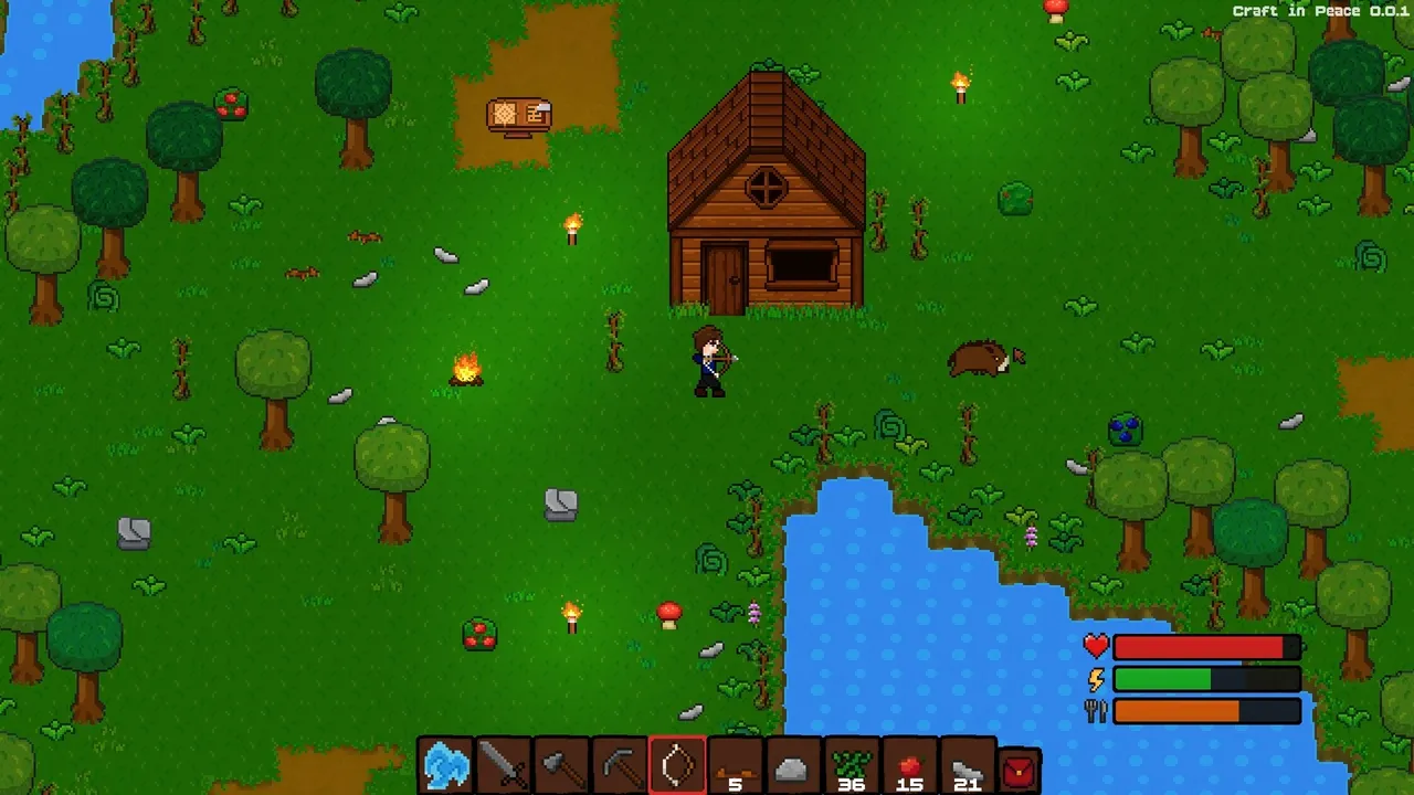 Craft in Peace Demo Screenshot 3