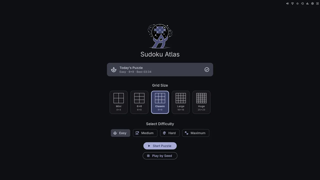 Sudoku Atlas Screenshot 0