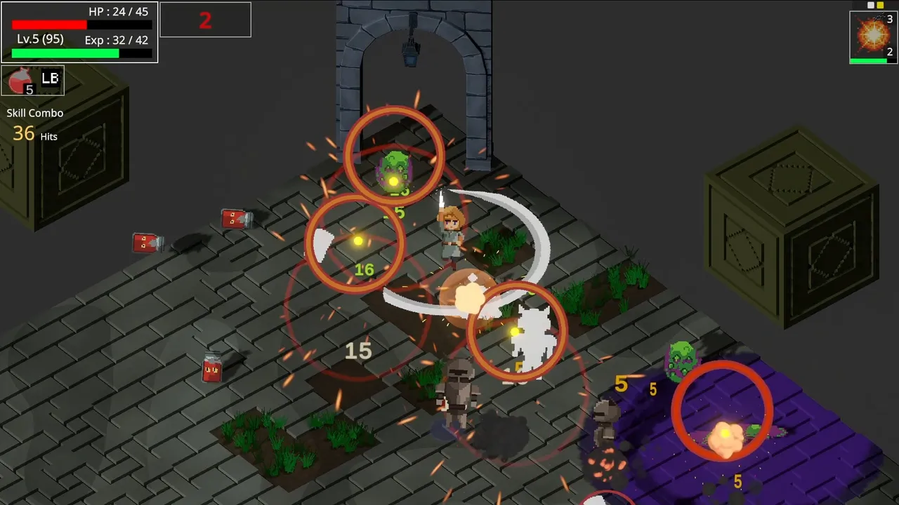 Ember Camp Knight Screenshot 0