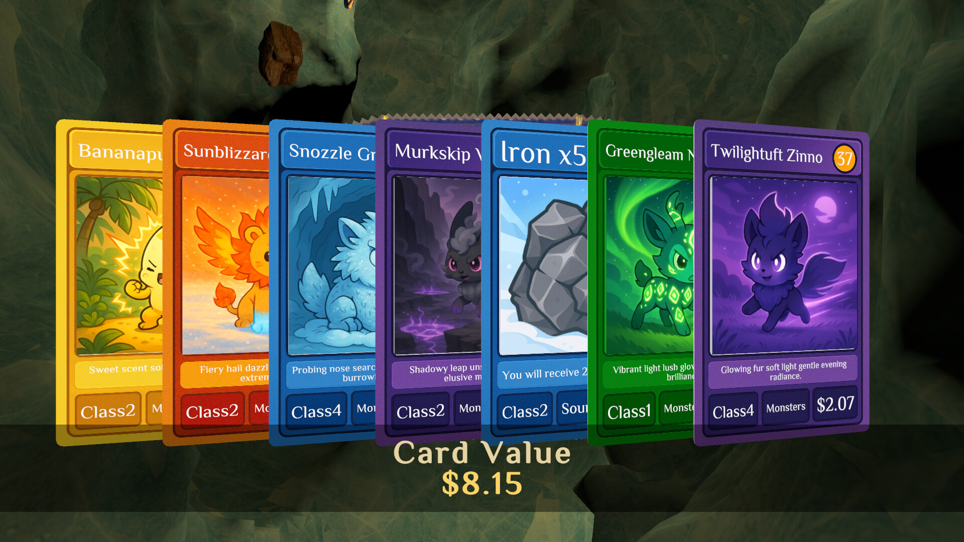 Arctic Digger TCG Collection Demo Screenshot 1