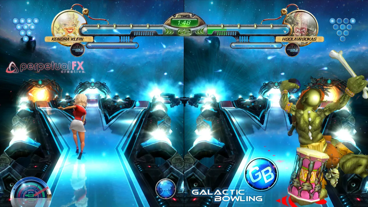 Galactic Bowling Screenshot 0