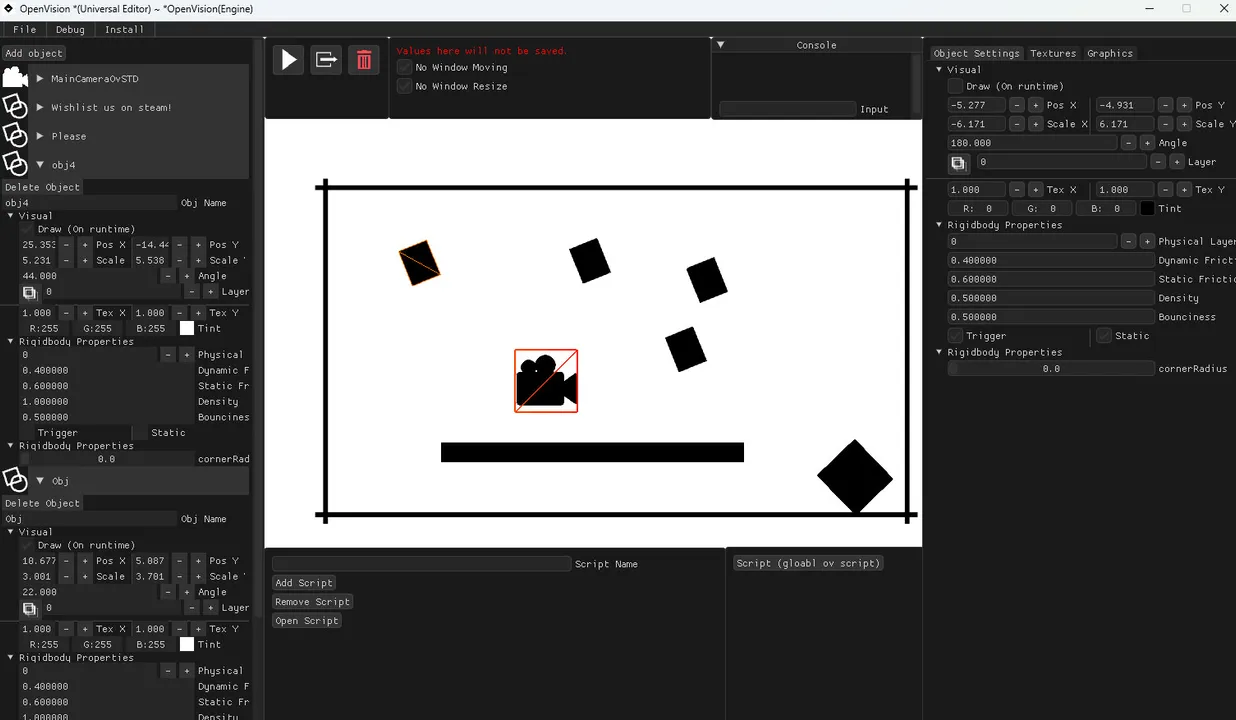 OpenVision Engine Screenshot 2
