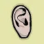Ear icon