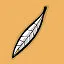 A feather icon