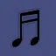 A familiar melody icon