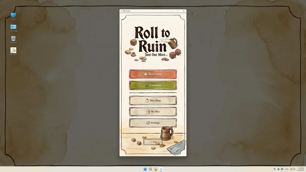 Roll to Ruin Screenshot 0