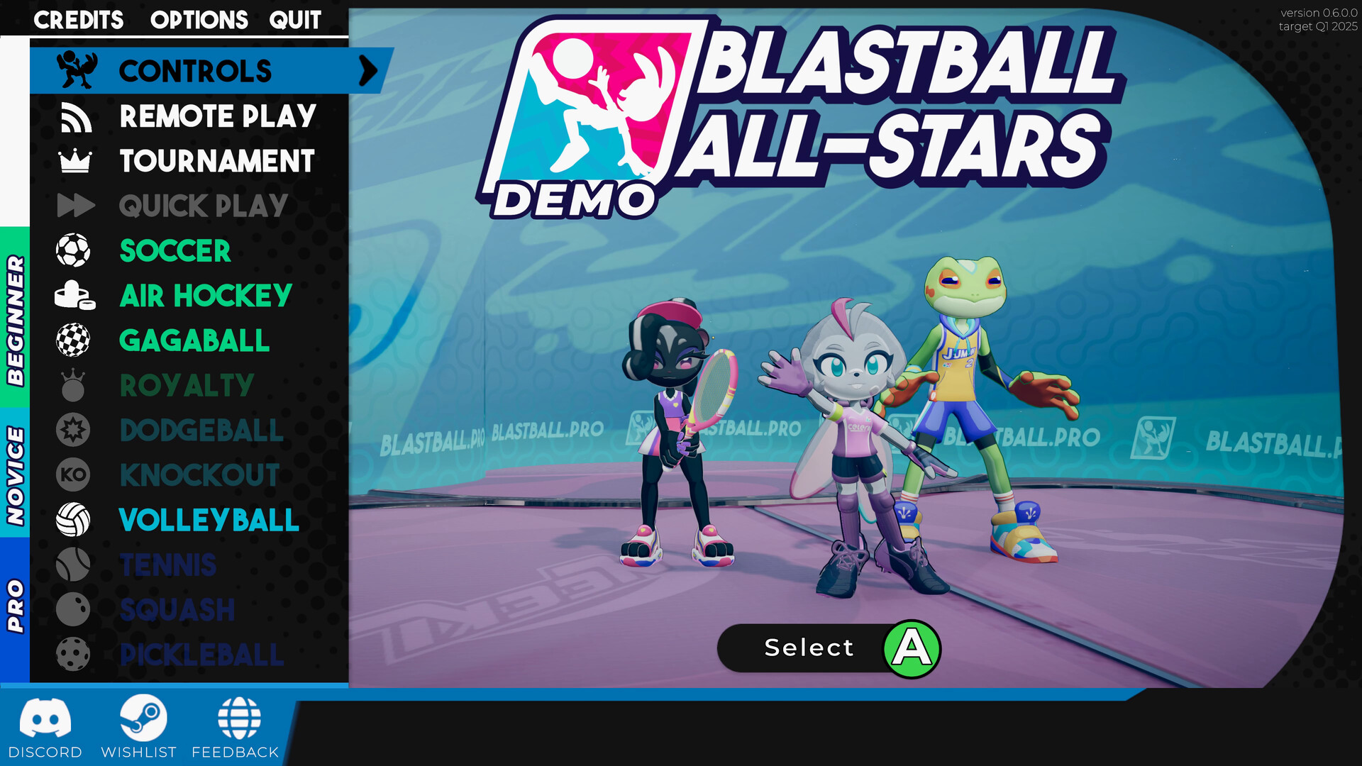 BlastBall: All-Stars Screenshot 0