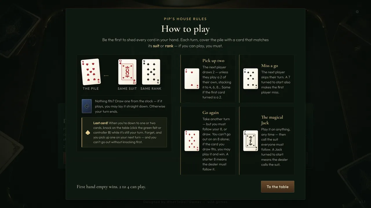 Jack's, 2's & 8's Screenshot 4