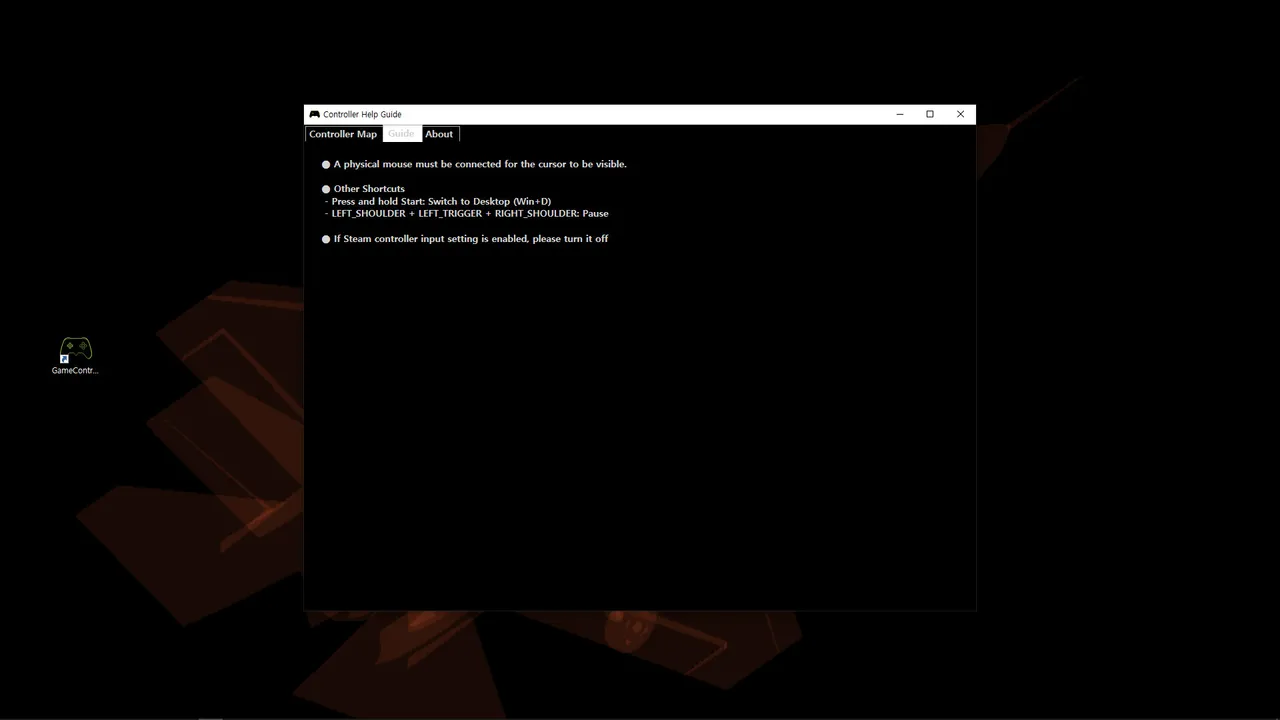 GameControllerMouse Screenshot 4