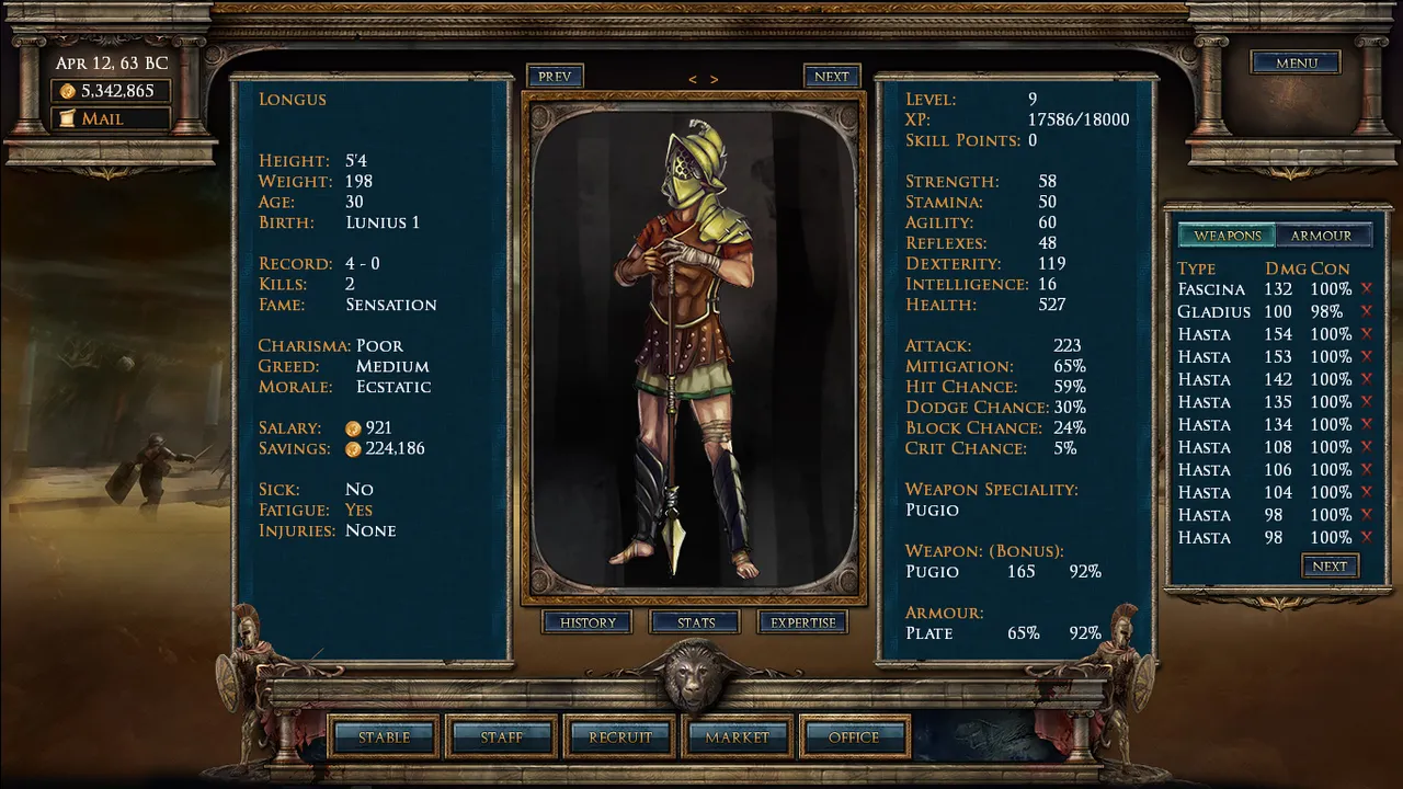 Age of Gladiators Screenshot 1