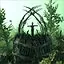 Forest temple icon