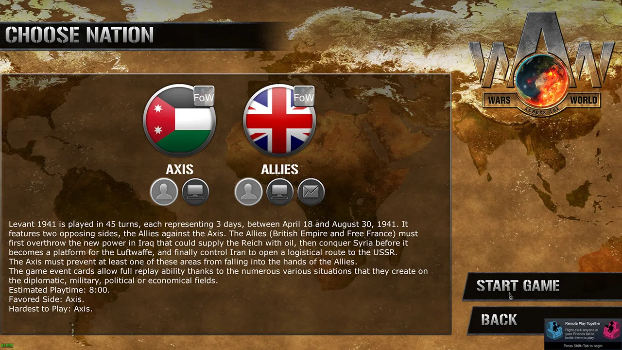 Wars Across The World: Levant 1941 Screenshot 13