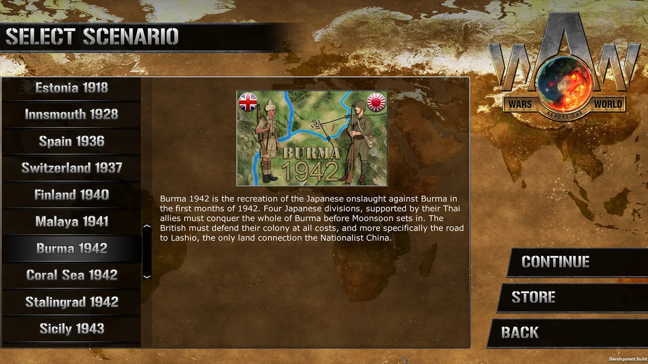 Wars Across The World: Burma 1942 Screenshot 0