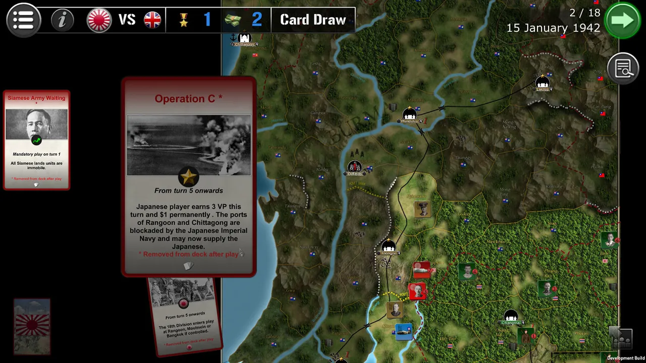 Wars Across The World: Burma 1942 Screenshot 1