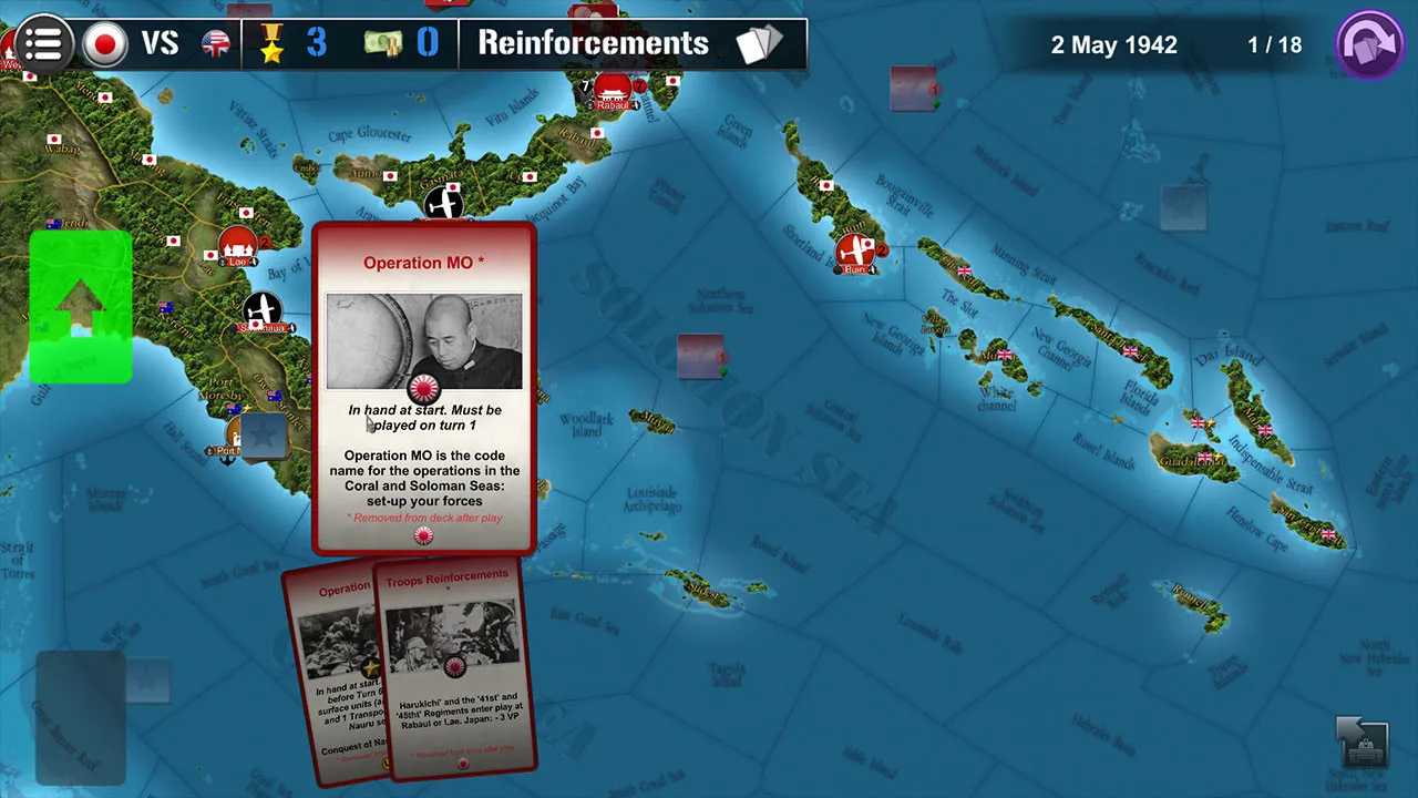 Wars Across The World: Coral Sea 1942 Screenshot 3