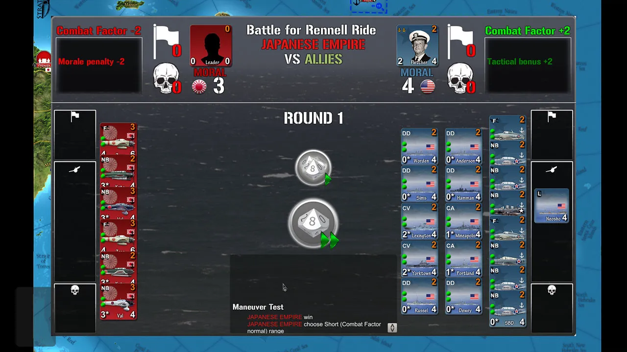 Wars Across The World: Coral Sea 1942 Screenshot 9