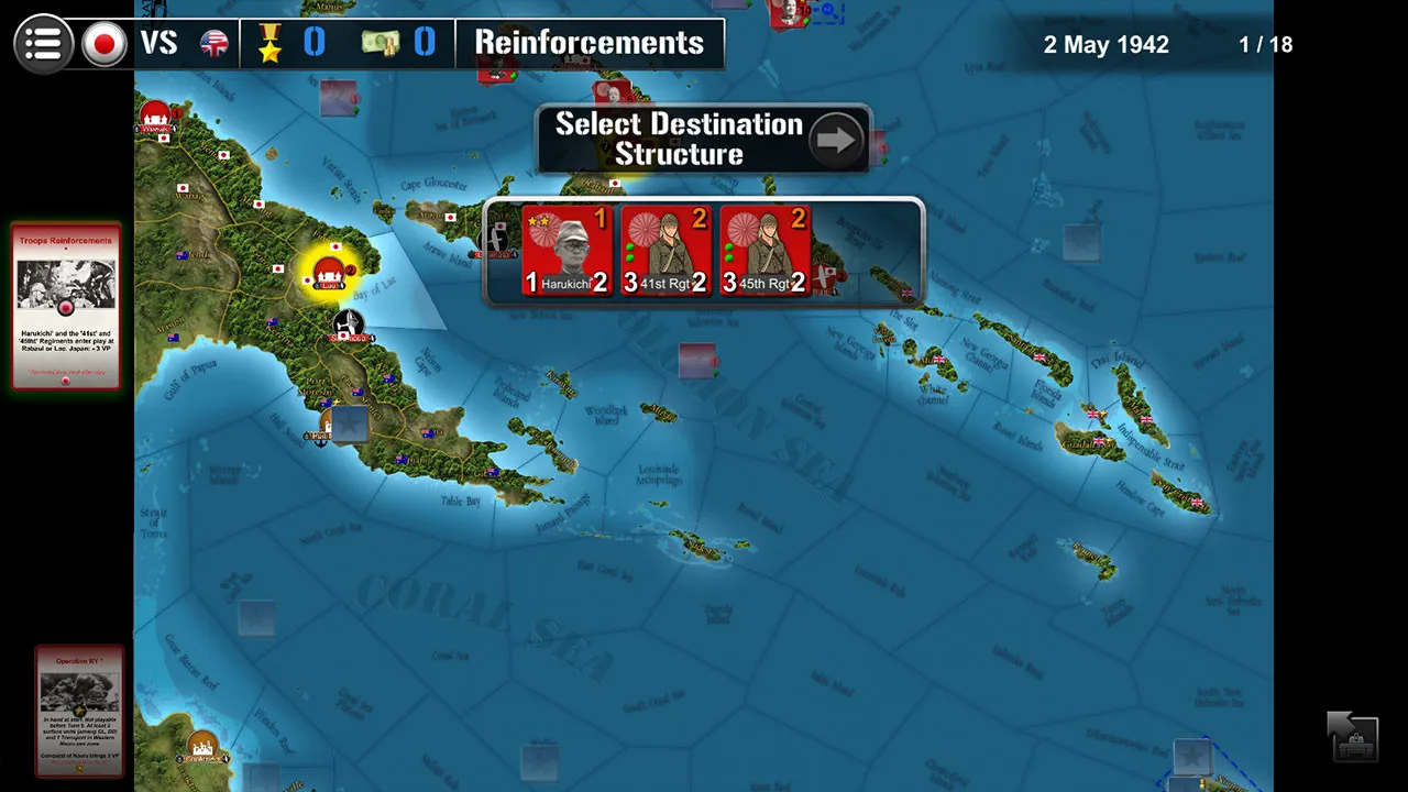 Wars Across The World: Coral Sea 1942 Screenshot 5