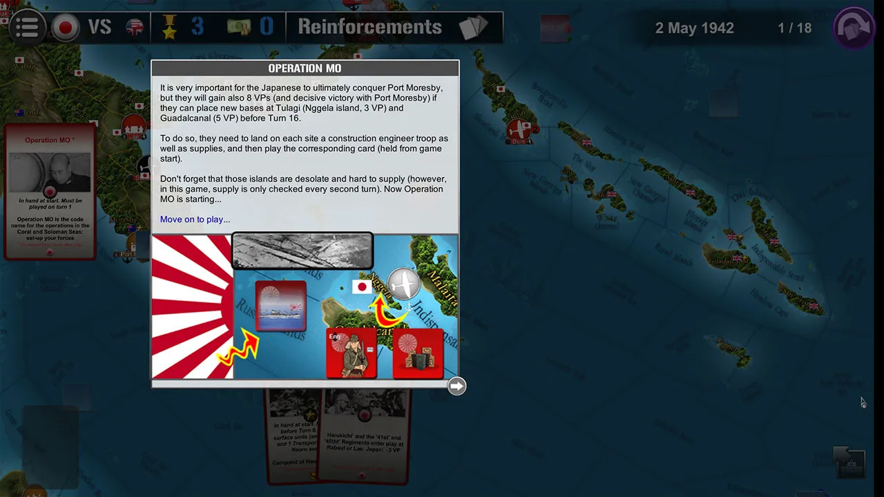 Wars Across The World: Coral Sea 1942 Screenshot 4