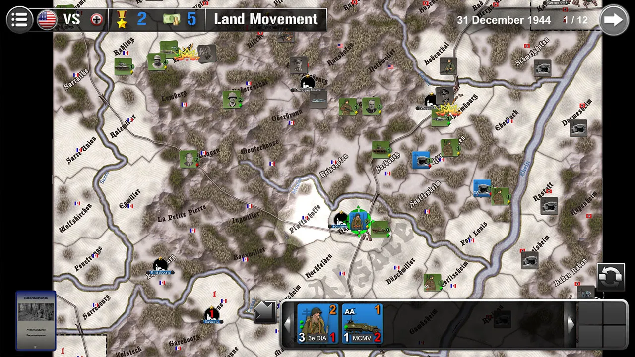Wars Across The World: Nordwind 1945 Screenshot 10