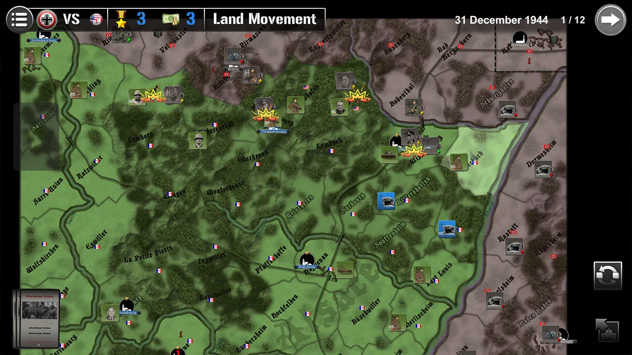 Wars Across The World: Nordwind 1945 Screenshot 8