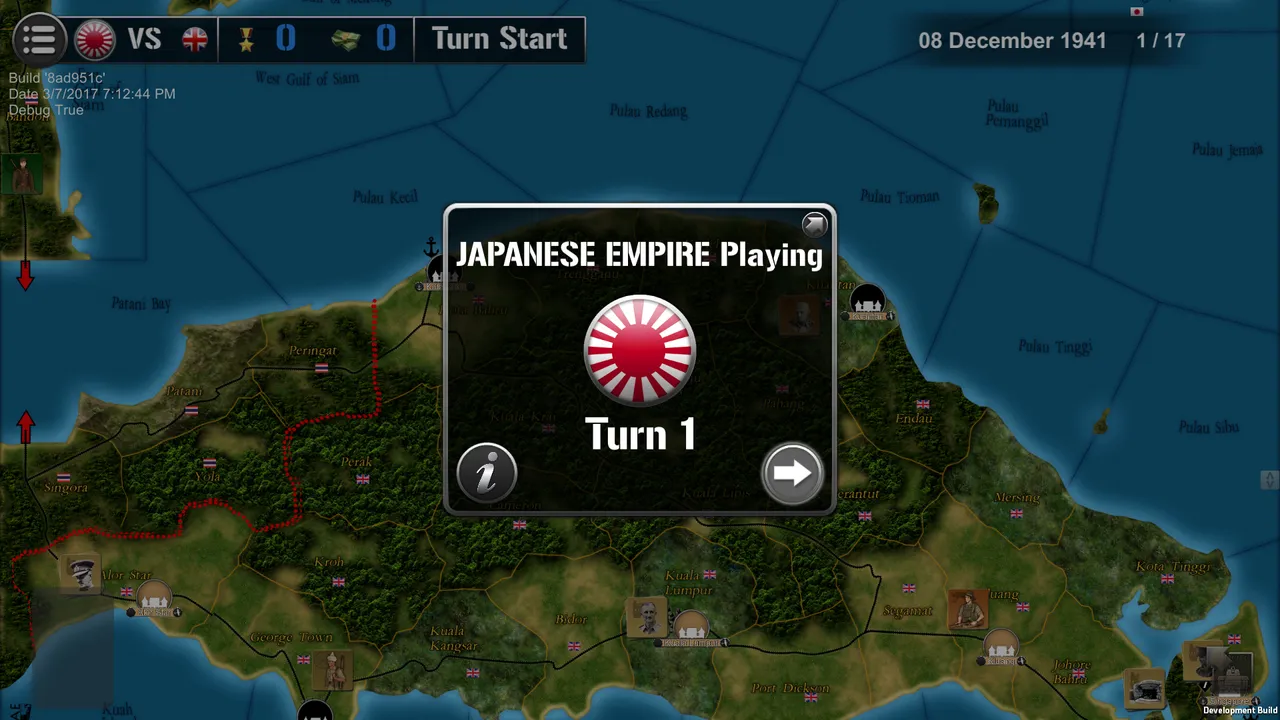 Wars Across the World: Malaya 1941 Screenshot 2