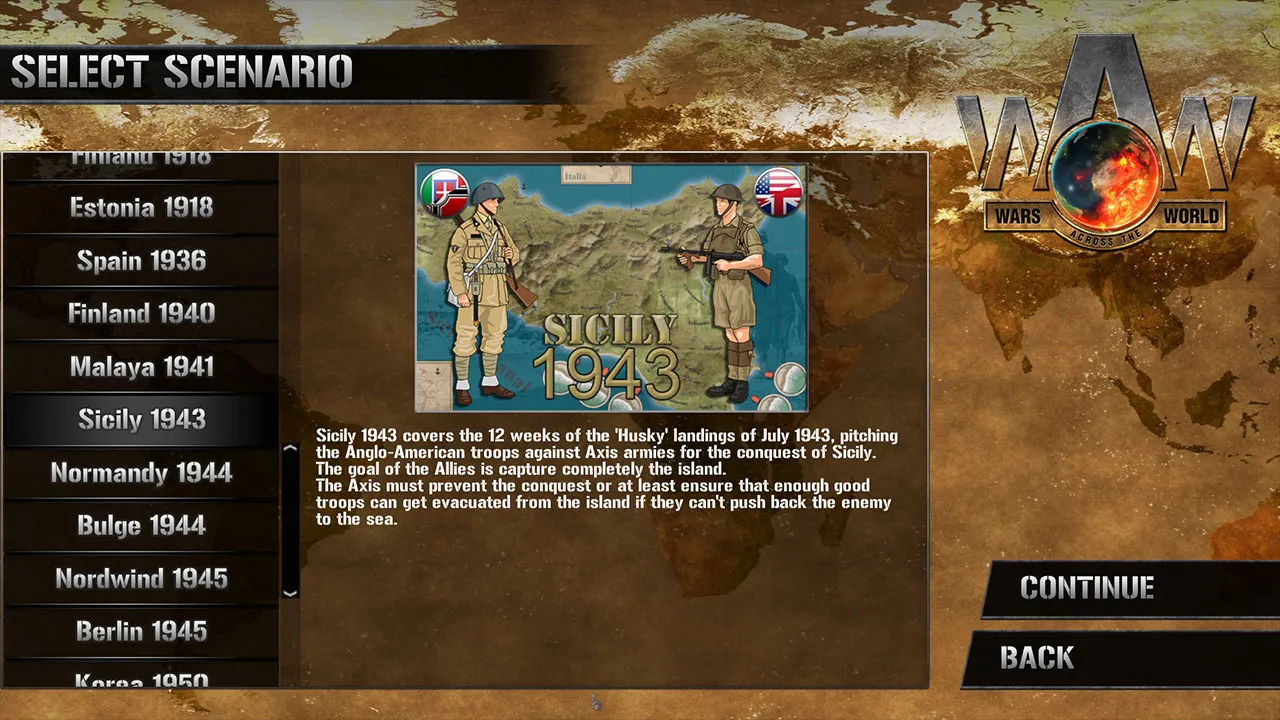 Wars Across the World: Sicily 1943 Screenshot 10