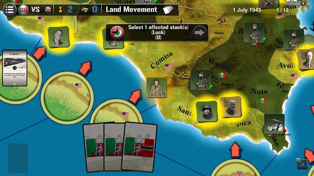 Wars Across the World: Sicily 1943 Screenshot 12