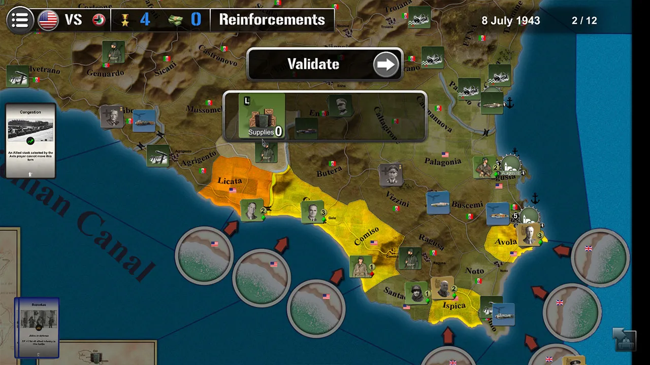 Wars Across the World: Sicily 1943 Screenshot 9