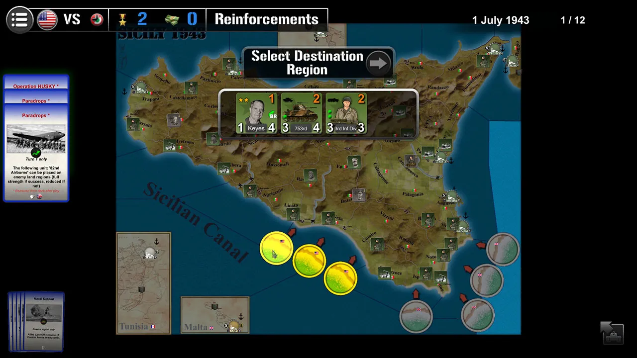 Wars Across the World: Sicily 1943 Screenshot 4