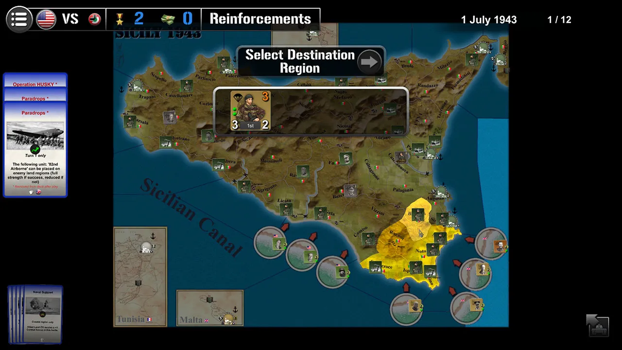 Wars Across the World: Sicily 1943 Screenshot 5
