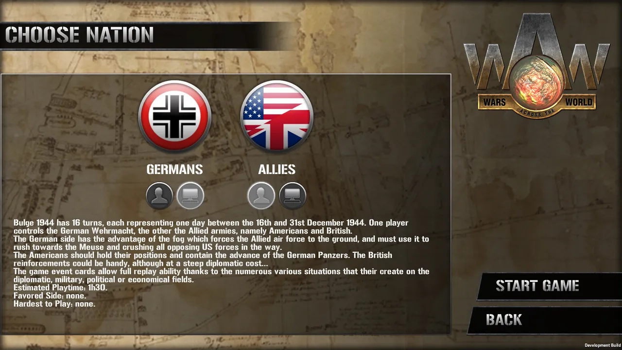 Wars across the World: Bulge 1944 Screenshot 1