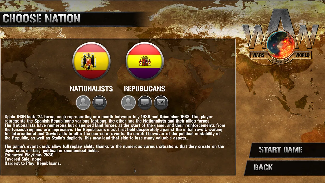 Wars Across the World: Spain 1936 Screenshot 11