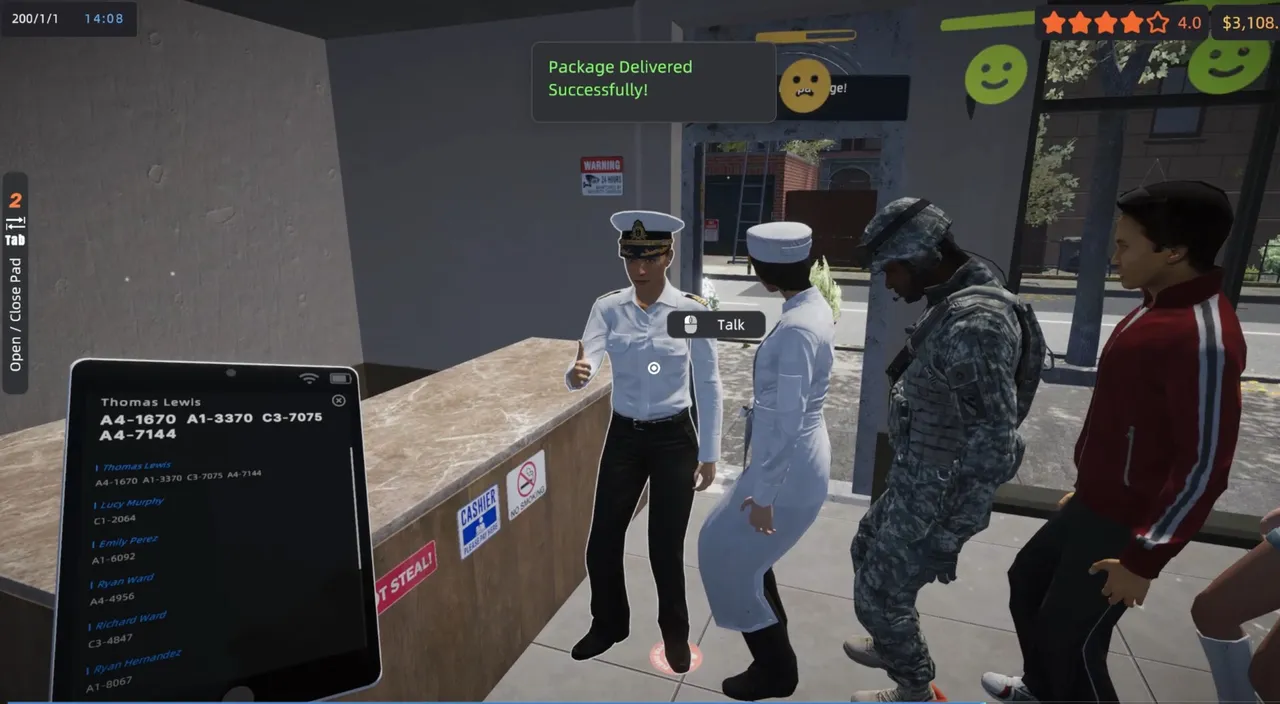 Pickup Point Simulator Demo Screenshot 3