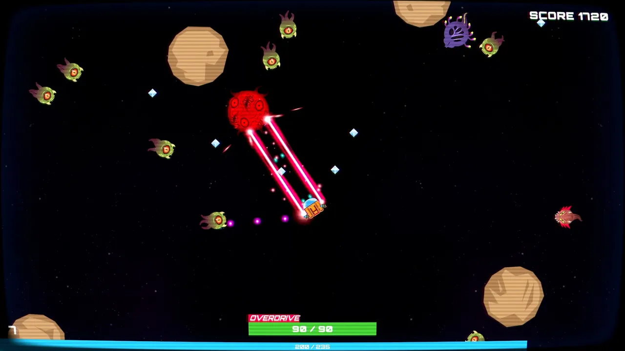 Cosmic Flesh: Overdrive Demo Screenshot 1