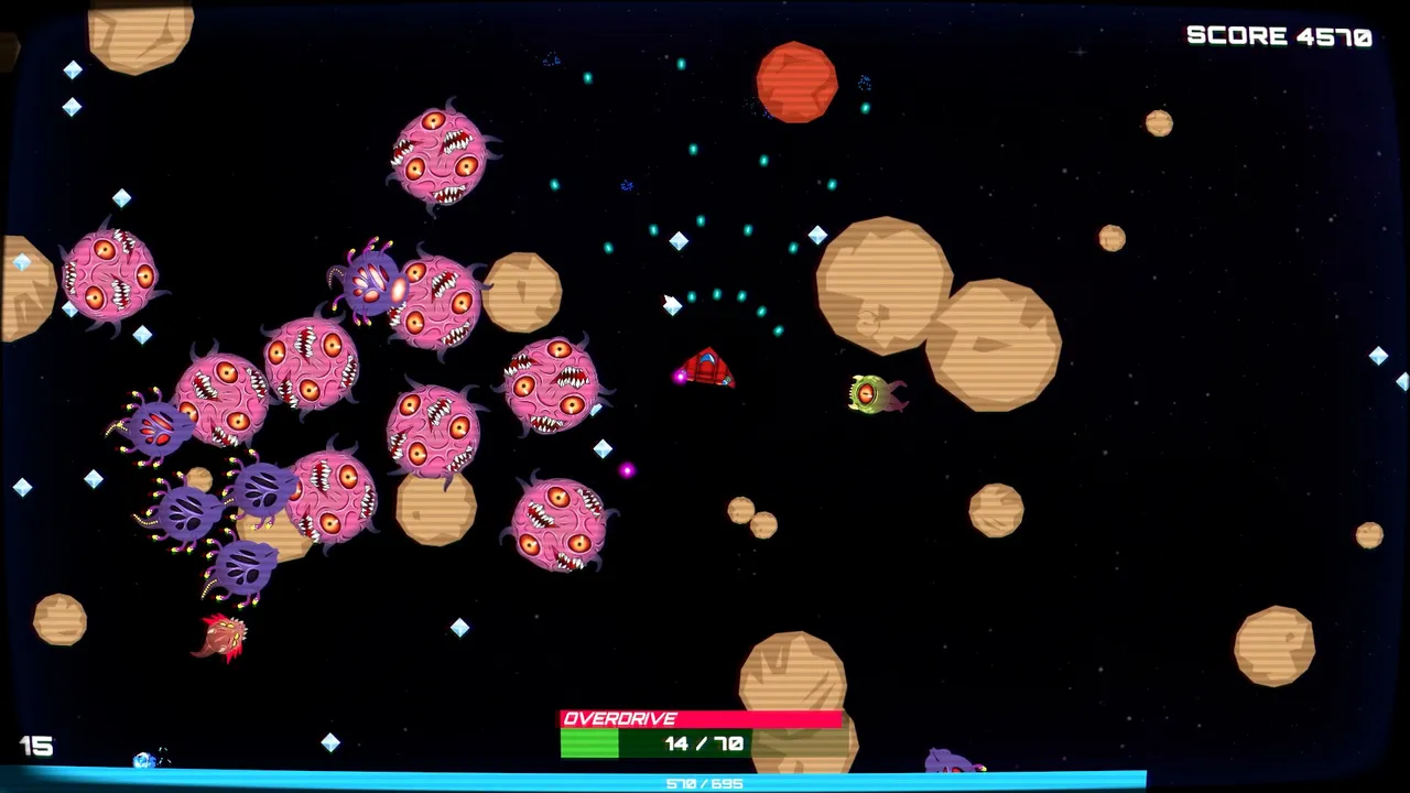 Cosmic Flesh: Overdrive Demo Screenshot 3