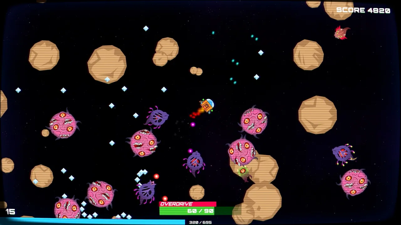 Cosmic Flesh: Overdrive Demo Screenshot 6