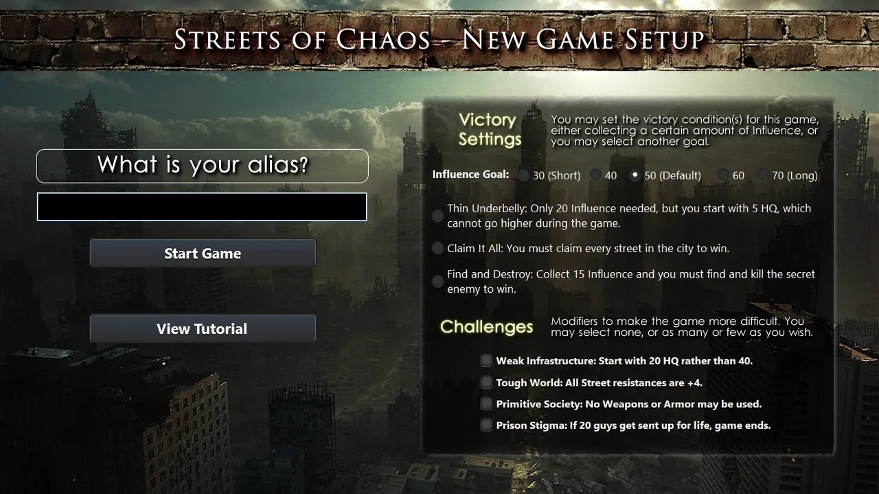 Streets of Chaos Screenshot 1