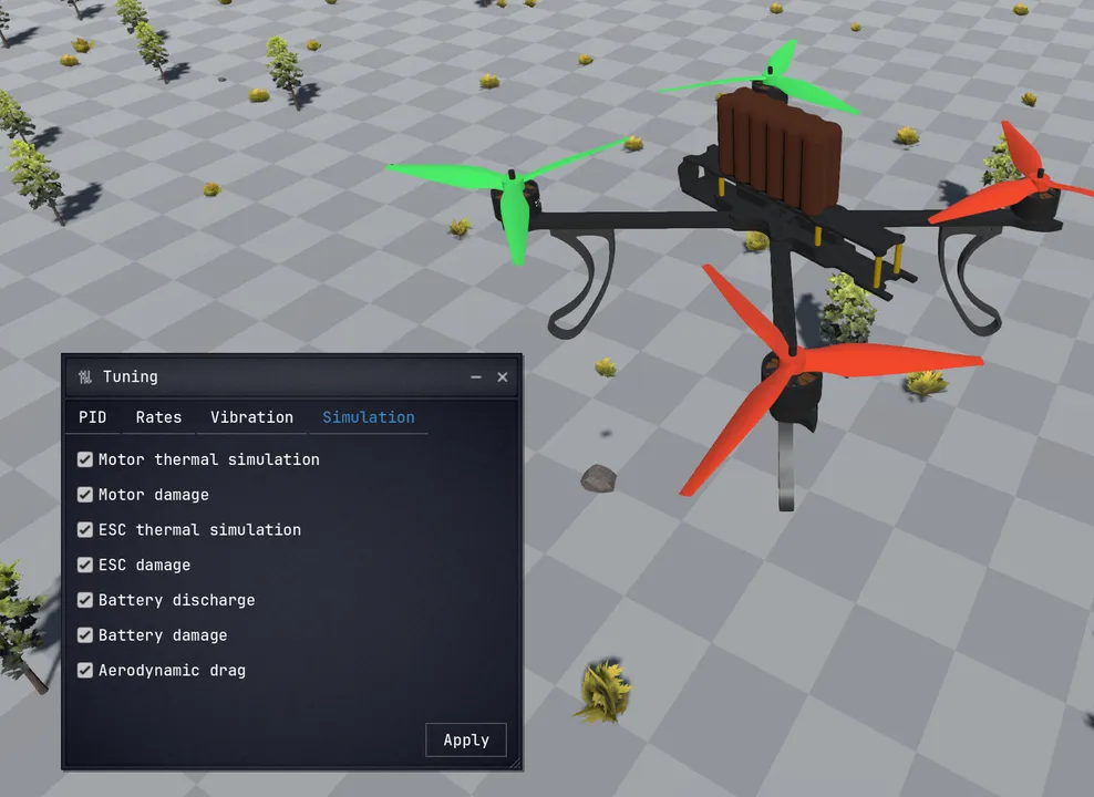 SITL Forge - FPV Laboratory Demo Screenshot 6