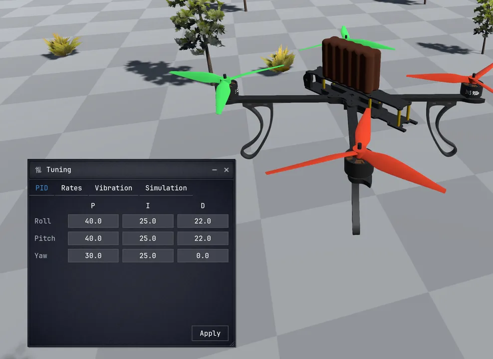 SITL Forge - FPV Laboratory Demo Screenshot 4