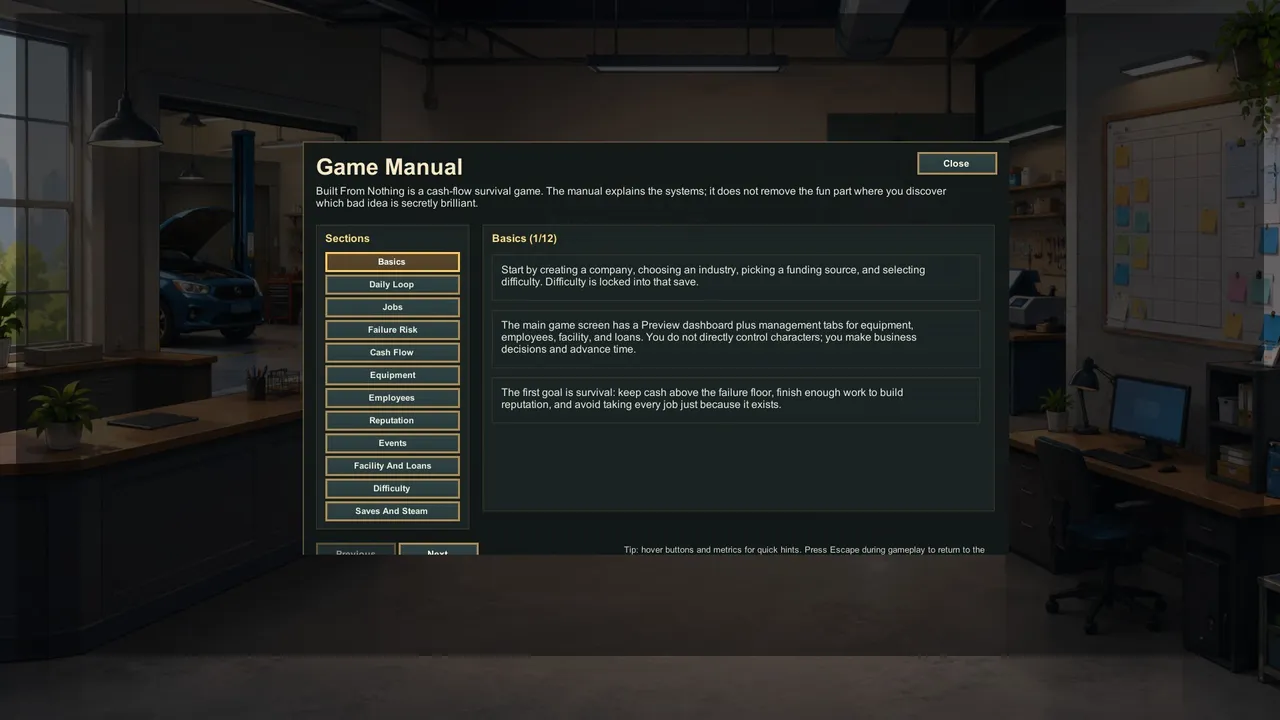 Built From Nothing Screenshot 1