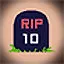 10 dead icon