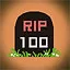 100 dead icon